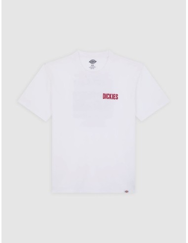 DICKIES SLACKS RALLY SS TEE WHITE-...