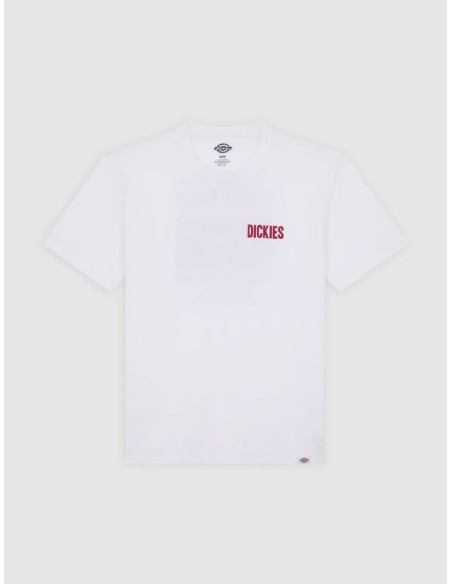 DICKIES SLACKS RALLY SS TEE WHITE- DK0A4Z8U0WH1