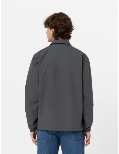 DICKIES OAKPORT COACH JACKET CHARCOAL...