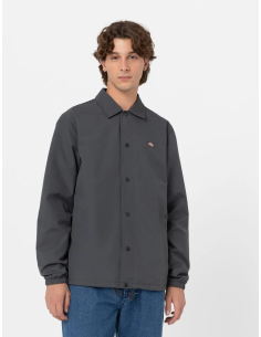 DICKIES OAKPORT COACH JACKET CHARCOAL GREY - DK0A4XEWCH01