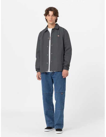 DICKIES OAKPORT COACH JACKET CHARCOAL GREY - DK0A4XEWCH01