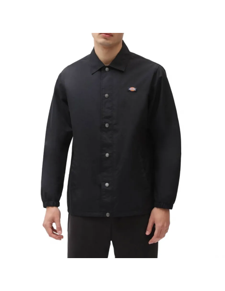 DICKIES OAKPORT COACH JACKET BLACK - DK0A4XEWBLK1