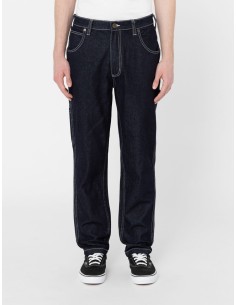 DICKIES GARYVILLE DENIM RINSED PANTS - DK0A4XECRIN1