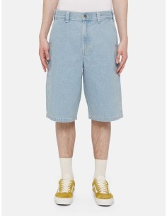 DICKIES MADISON DENIM VINTAGE AGED BLUE SHORT - DK0A4YSYC151