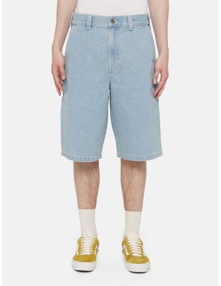 DICKIES MADISON DENIM VINTAGE AGED BLUE SHORT - DK0A4YSYC151