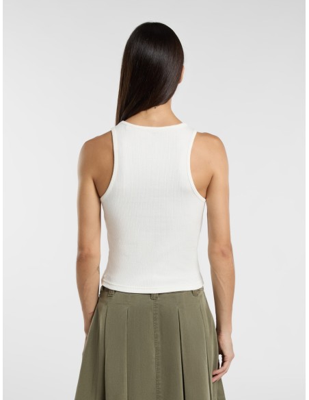 DICKIES RIB TOP W  EGRET-DK0A4Z8NC481