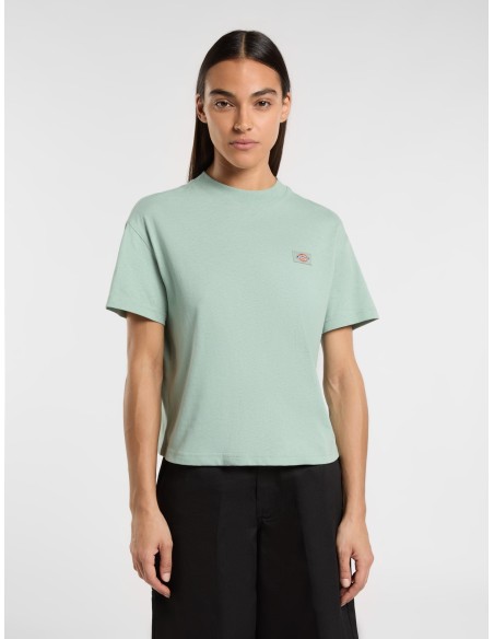 DICKIES OAKPORT BOXY SS TEE ICEBERG GREEN- DK0A4Y8LK361