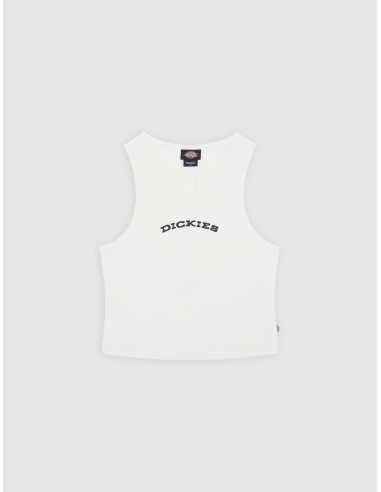 DICKIES V NECK TOP W EGRET- DK0A8677C481