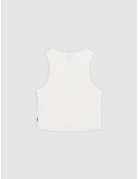 DICKIES V NECK TOP W EGRET- DK0A8677C481