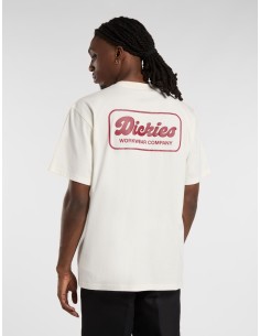 DICKIES LEWISTOWN SS TEE EGRET- DK0A4Z8ZC481