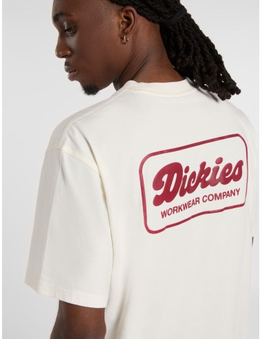 DICKIES LEWISTOWN SS TEE EGRET-...