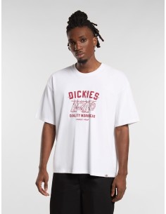 DICKIES LAUNDRY BOXY SS TEE WHITE - DK0A4Z970WH1