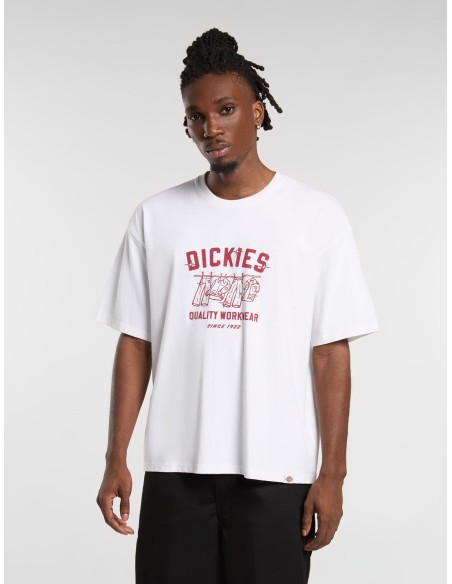 DICKIES LAUNDRY BOXY SS TEE WHITE - DK0A4Z970WH1