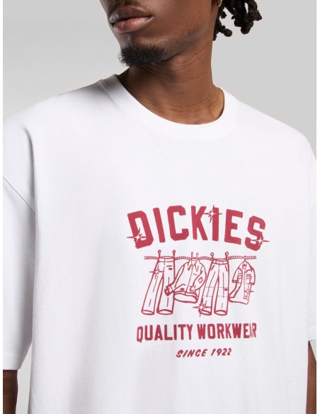 DICKIES LAUNDRY BOXY SS TEE WHITE - DK0A4Z970WH1
