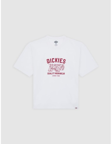 DICKIES LAUNDRY BOXY SS TEE WHITE -...
