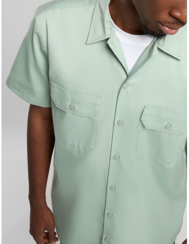 DICKIES WORK SHIRT SS REC ICEBERG...