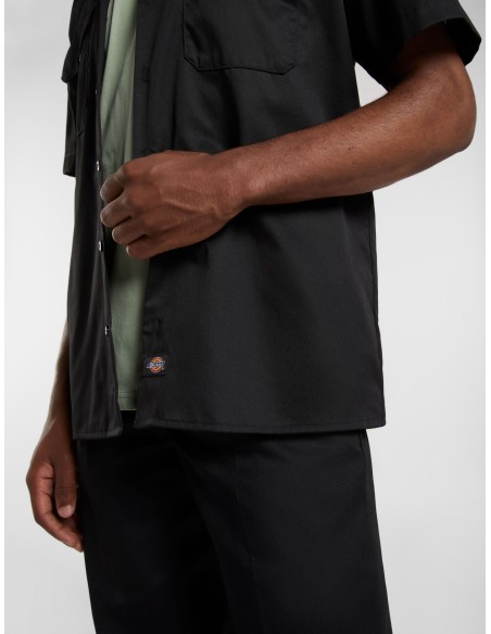 DICKIES WORK SHIRT SS REC BLACK-DK0A4XK7BLK1