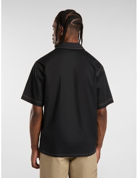 DICKIES RIVERBEND WORK SHIRT BLACK - DK0A4Z7RBLK1