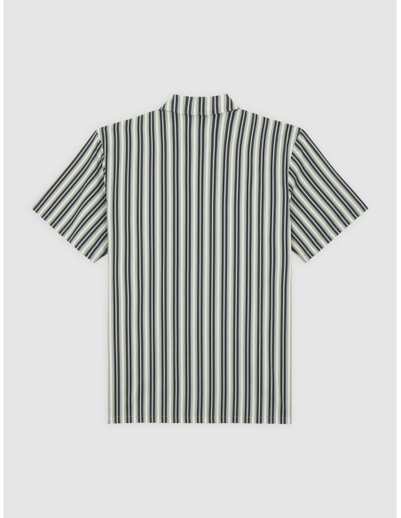 DICKIES MULTI STRIPE WORK SHIRT SS ICEBERG GREEN- DK0A87G3K361