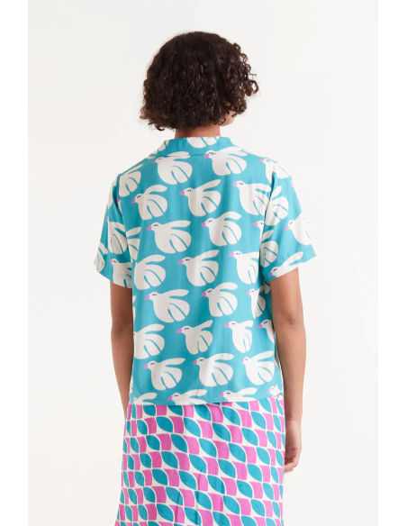 Compania Fantastica Dove shirt - 51C/41031