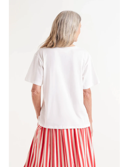 Compania Fantastica White T-Shirt - 51C/42002