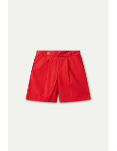 Compania Fantastica Red Button Shorts - 51C/43004 2