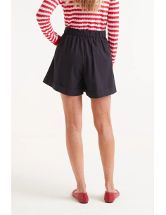 Compania Fantastica Black Button Shorts - 51C/43031 2