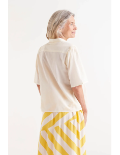 Compania Fantastica Short Sleeve Daisy Shirt - 51C/43034