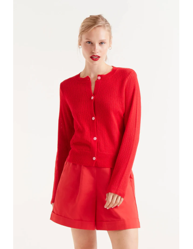 Compania Fantastica Red cardigan -...