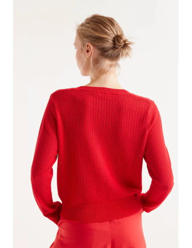 Compania Fantastica Red cardigan -...