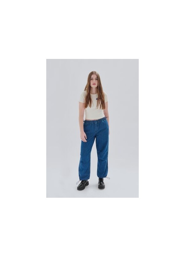 24COLOURS Blue Denim Pants-80335