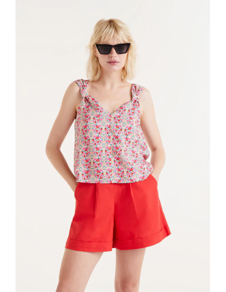 Compania Fantastica Sugar print strappy top - 51C/11016