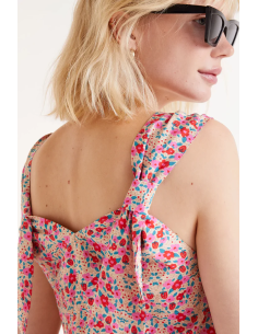 Compania Fantastica Sugar print strappy top - 51C/11016 2