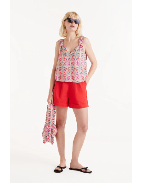 Compania Fantastica Sugar print strappy top - 51C/11016