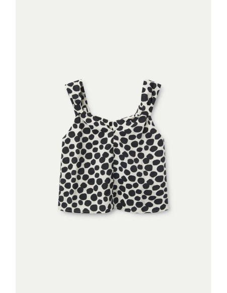 Compania Fantastica Terrazzo print strappy top - 51C/11023