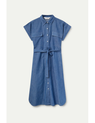 Compania Fantastica Denim Midi Shirt...
