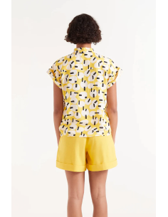 Compania Fantastica Onigiri Geometric Short Sleeve Shirt... 2