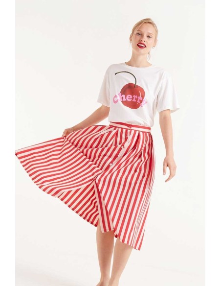 Compania Fantastica Cheescake Midi Skirt  - 51C/40021