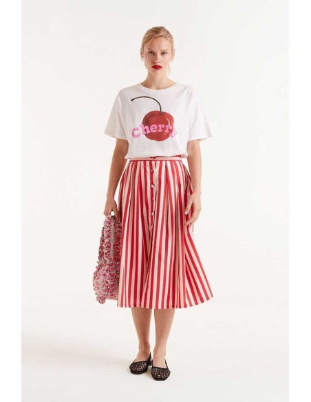 Compania Fantastica Cheescake Midi Skirt  - 51C/40021