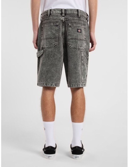 DICKIES GARYVILLE DENIM LIGHT GRAY WASH SHORT - DK0A4XCKJ811
