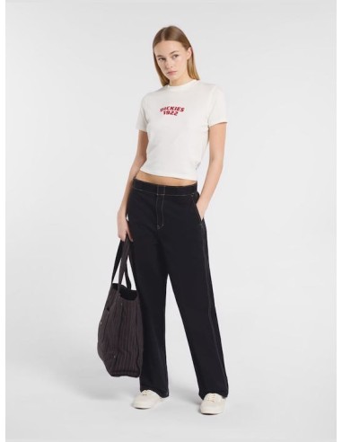 DICKIES CENTER LOGO SS TEE W EGRET -...