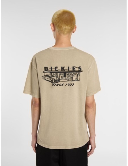 DICKIES SERVICE STATION SS TEE DESERT SAND- DK0A4Z8X0DS1