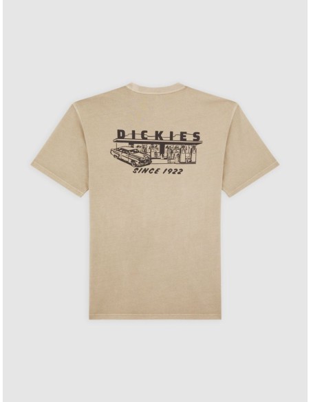 DICKIES SERVICE STATION SS TEE DESERT SAND- DK0A4Z8X0DS1
