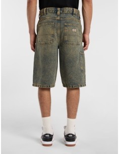 DICKIES MADISON YELLOW FADE INDIGO SHORT- DK0A4YSYK581 2