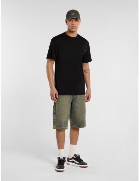 DICKIES MADISON YELLOW FADE INDIGO SHORT- DK0A4YSYK581