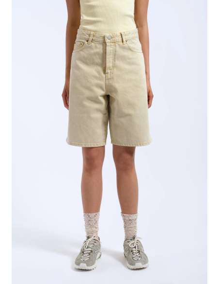 Dr Denim Bella Yellow Shorts - 2210103