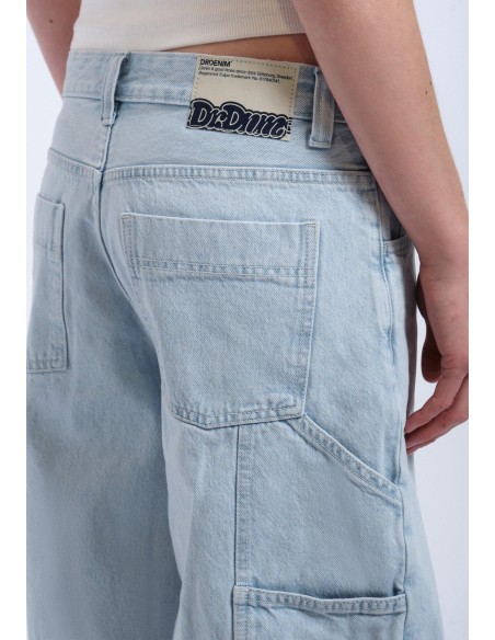 DR DENIM BREE WORKER SHORTS STREAM SUPERLIGHT RETRO CONTRAST SHORTS - 2410105