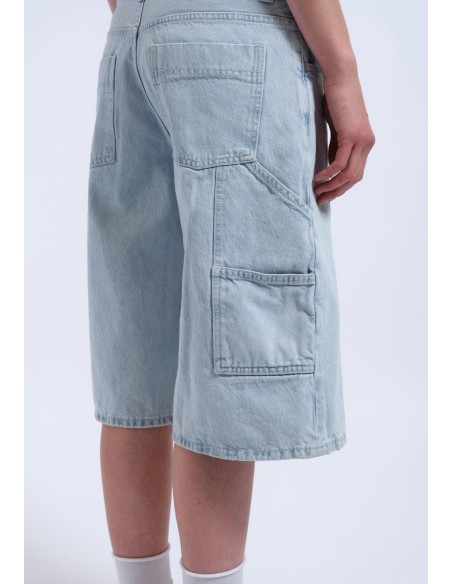 DR DENIM BREE WORKER SHORTS STREAM SUPERLIGHT RETRO CONTRAST SHORTS - 2410105