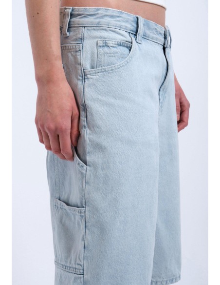 DR DENIM BREE WORKER SHORTS STREAM SUPERLIGHT RETRO CONTRAST SHORTS - 2410105