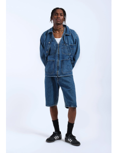 DR DENIM OMAR STREAM MID RETRO SHORTS - 2110103 2